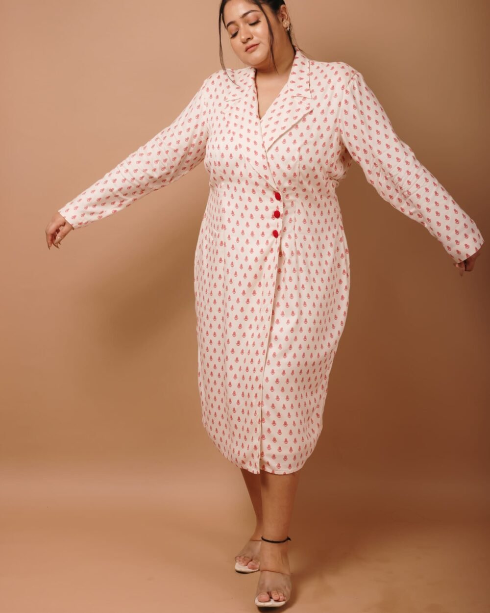 Scarlet Ivory Blazer Dress - Image 10