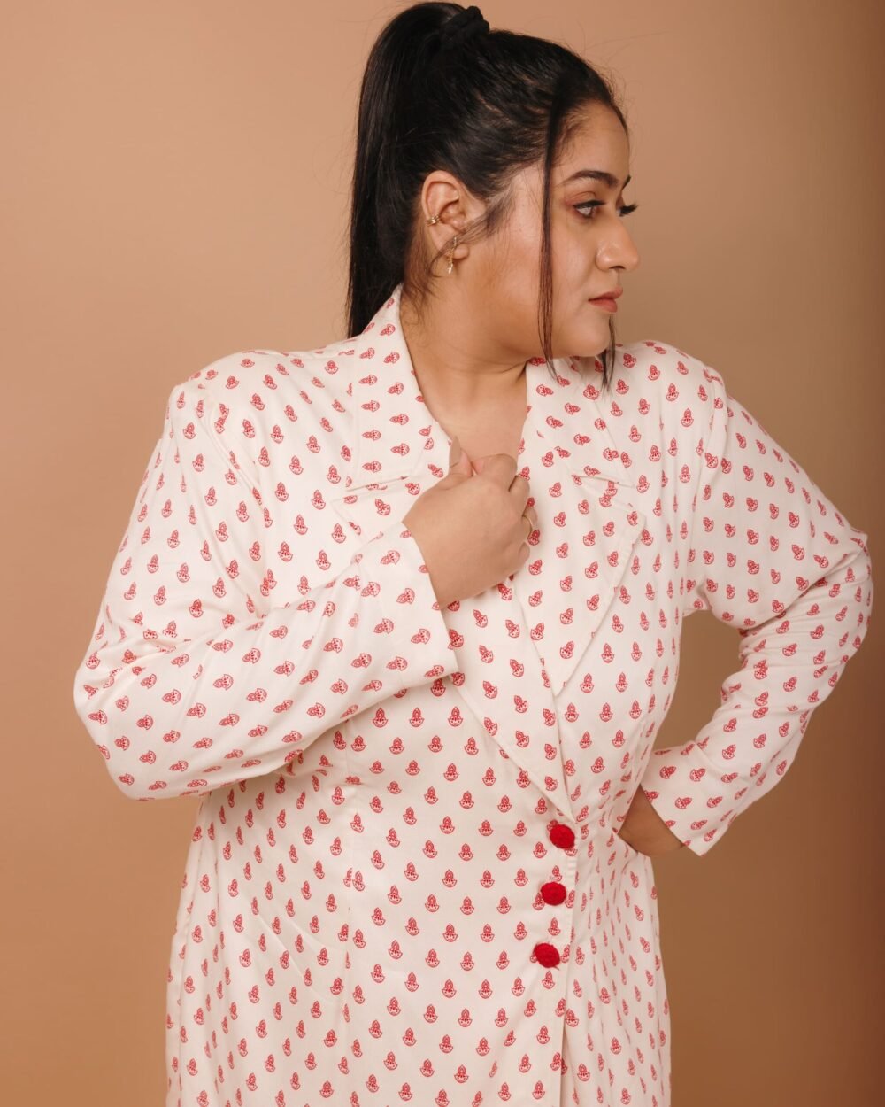Scarlet Ivory Blazer Dress - Image 6