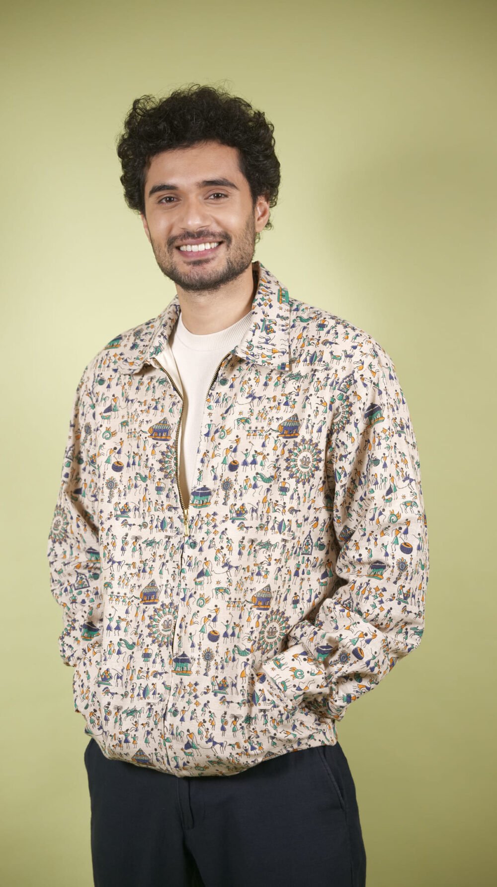 Warli Bomber Jacket - Image 9