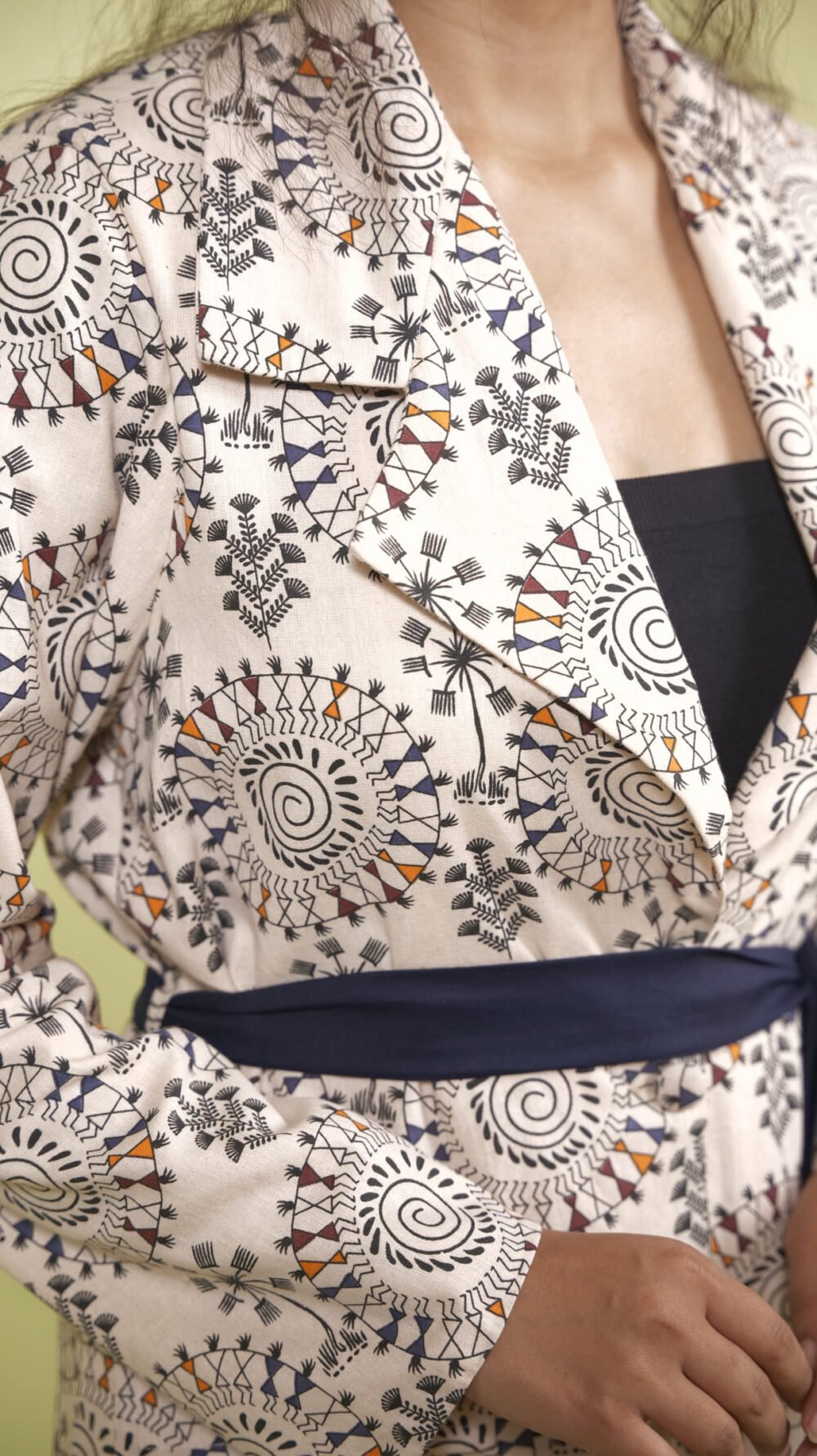 Boho Luxe mini Blazer Dress - Image 4