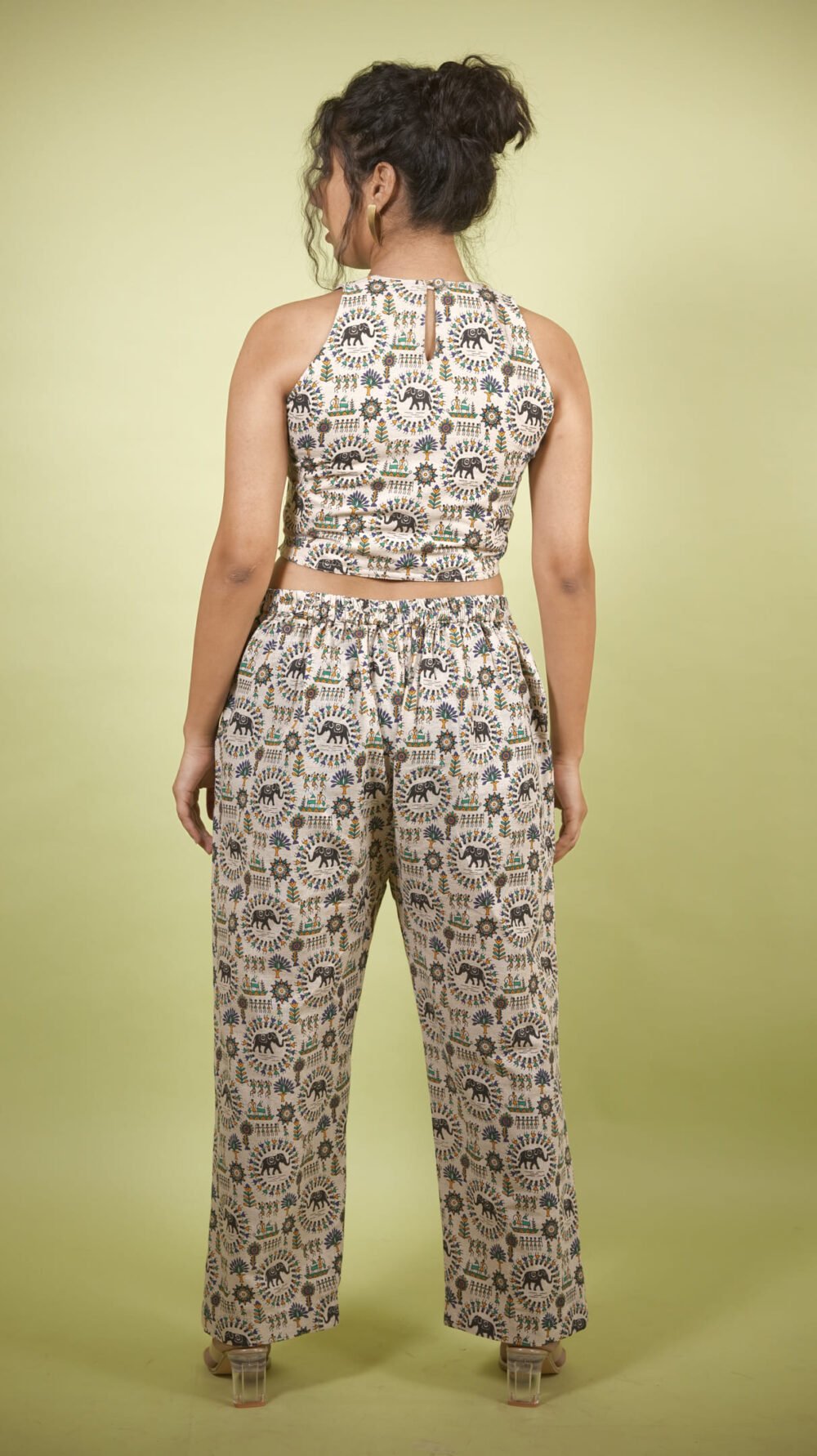 Warli Chic v cut co-ord set - Image 8