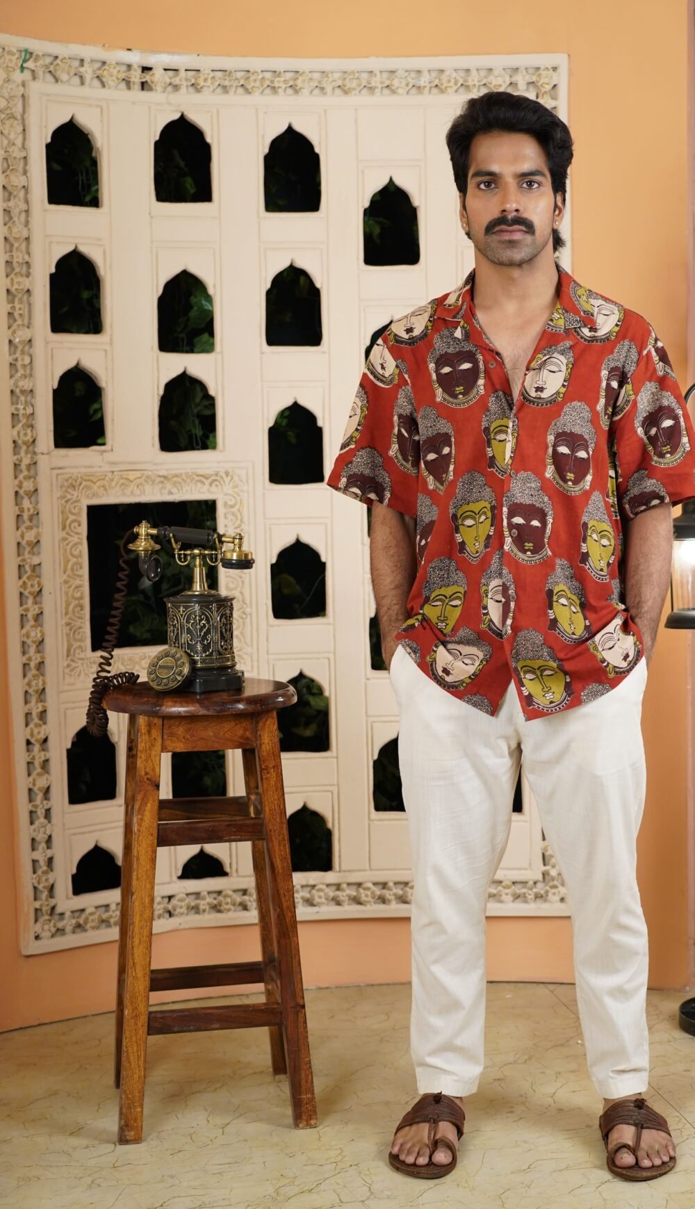 Boho Shirt (Orange)