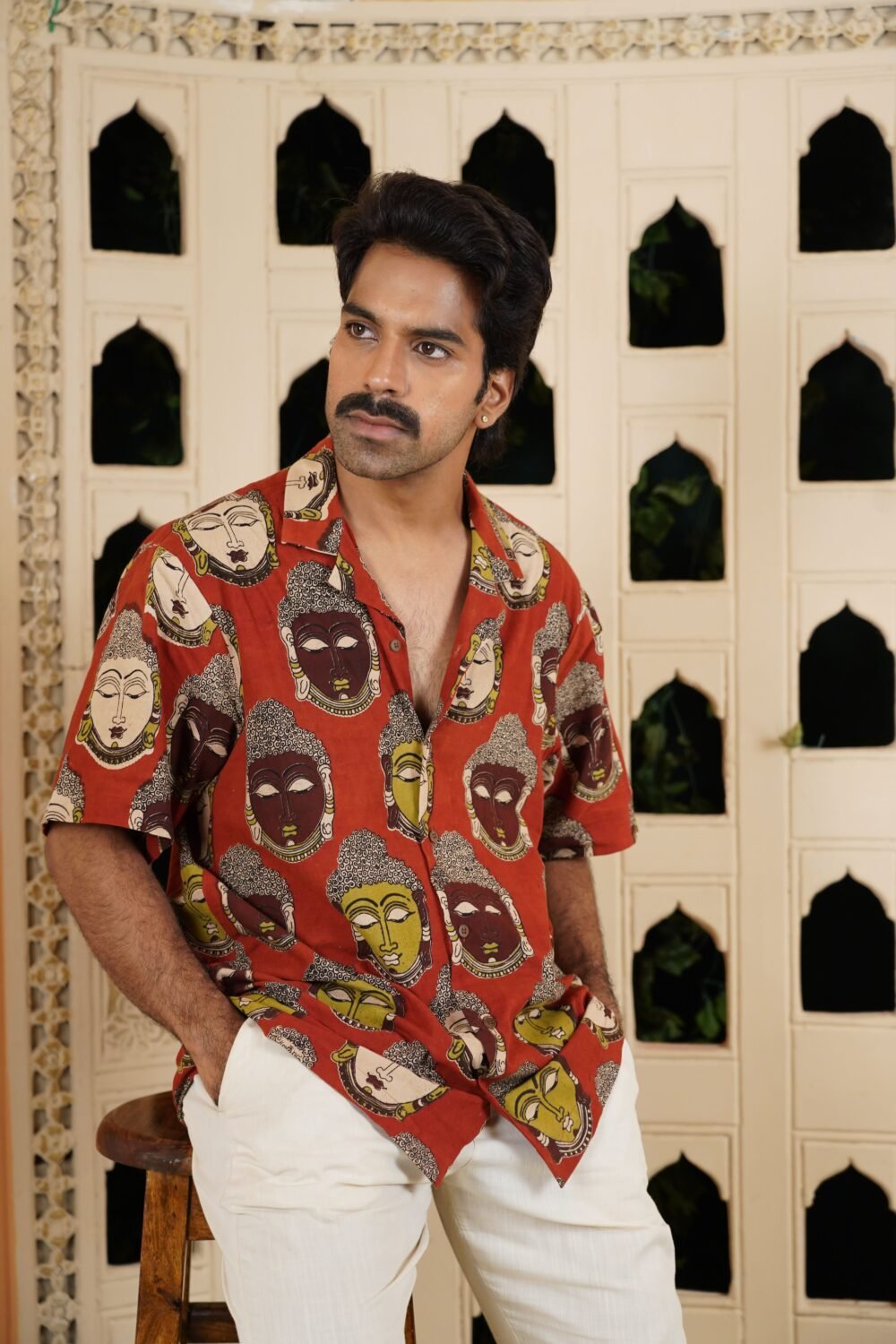 Boho Shirt (Orange) - Image 4