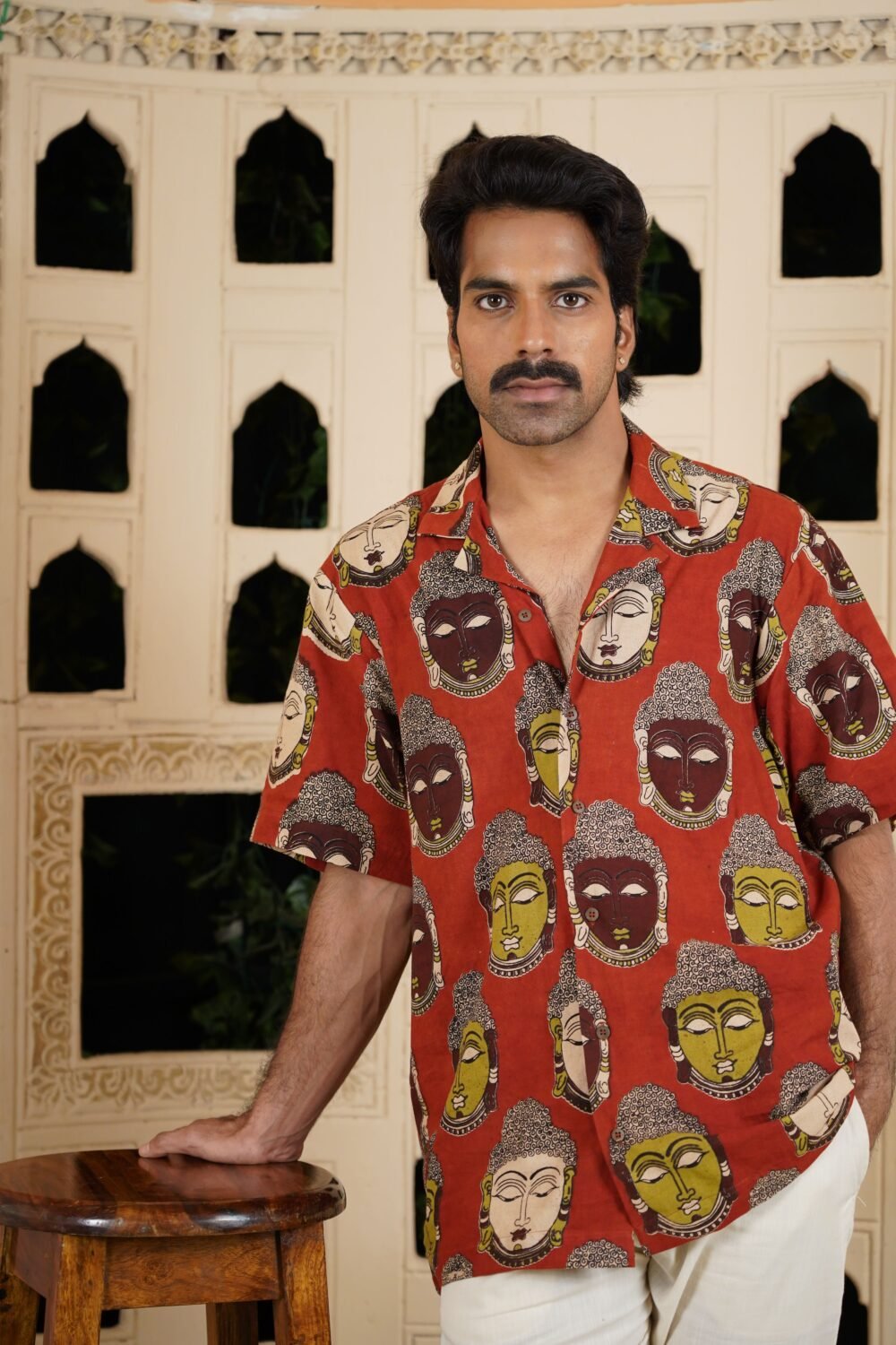 Boho Shirt (Orange) - Image 5