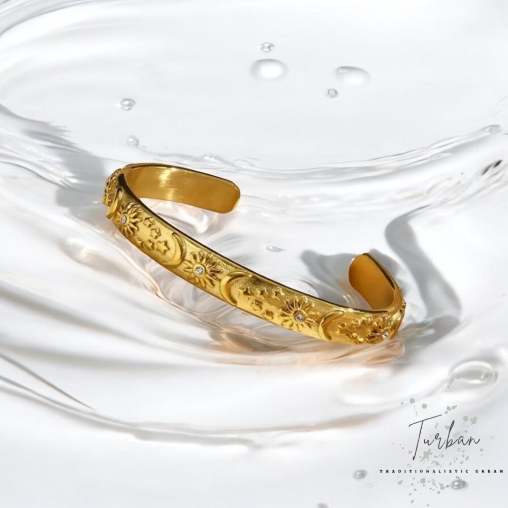 Celestial Bangle Bracelet