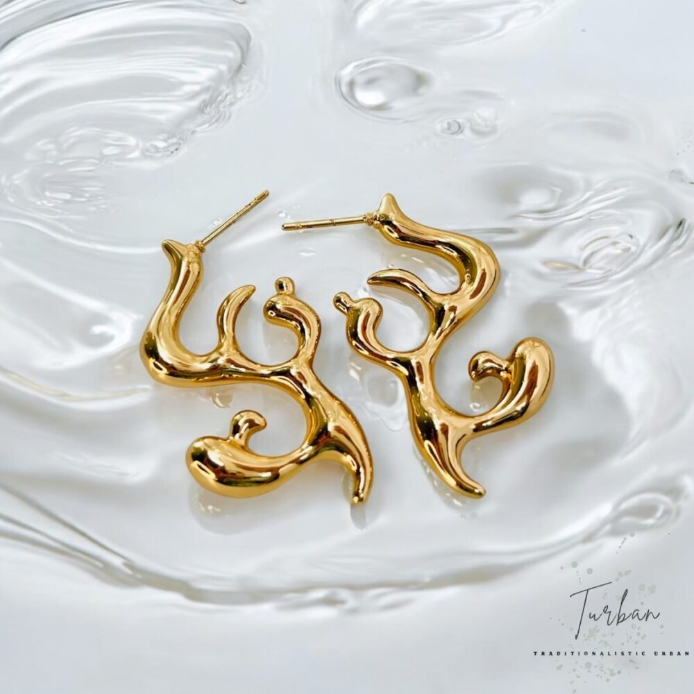 Abstract Dainty Earrings